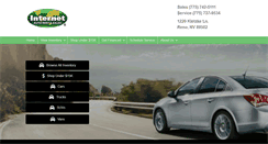 Desktop Screenshot of internetautoreno.com